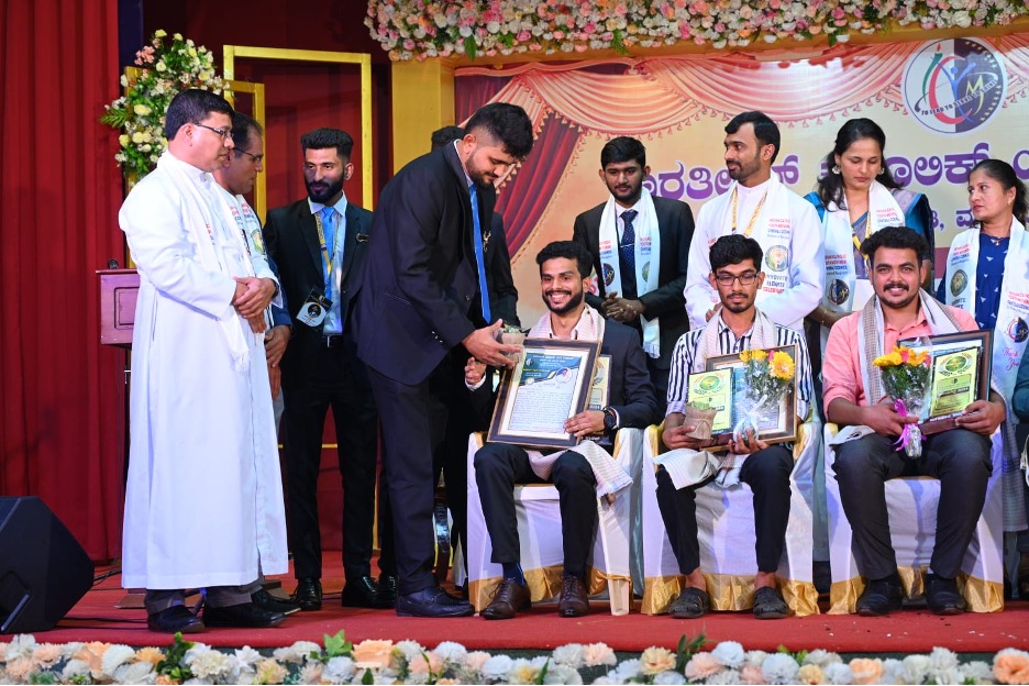 Recognition by ICYM Mangalore Diocese