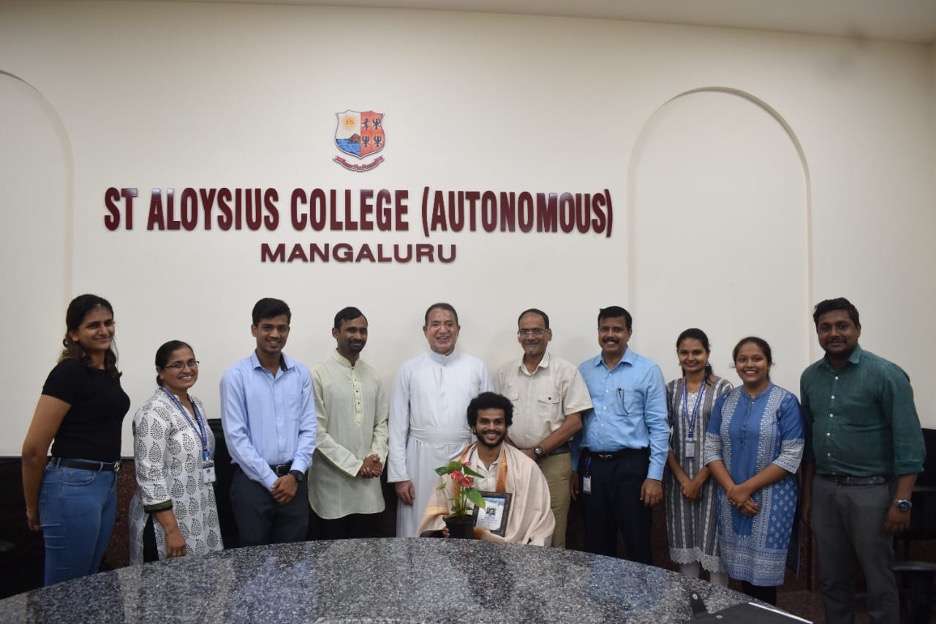 Recognition by St Aloysius College, Mangalore